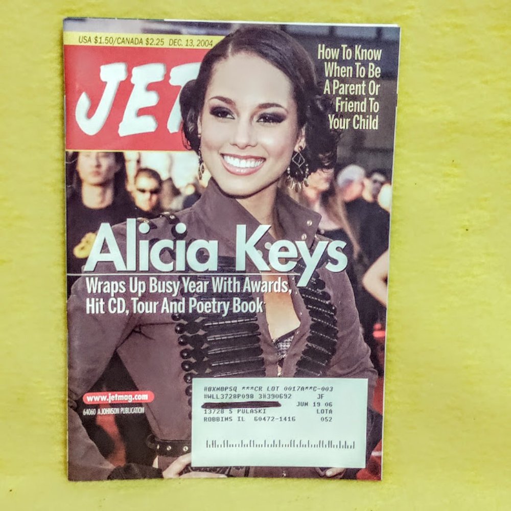 Jet Magazine December 13, 2004 Alicia Keys